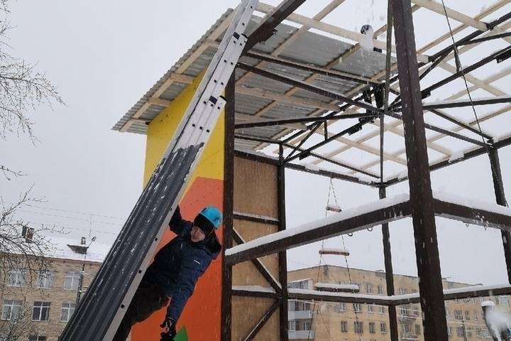 В Петрозаводске появится уличный скалодром