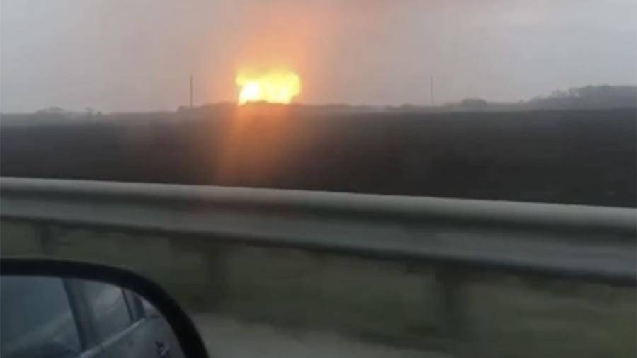Взрыв оставил без газа более 10 сел Полтавской области Украины