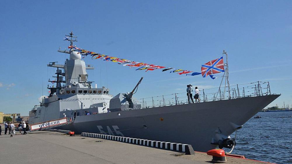 Отряд кораблей ВМФ РФ во главе с корветом "Стойкий" прибыл в сирийский порт Тартус