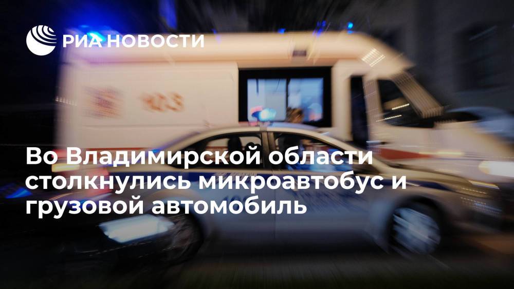Во Владимирской области в ДТП микроавтобуса и грузовой автомобиля погибли четыре человека
