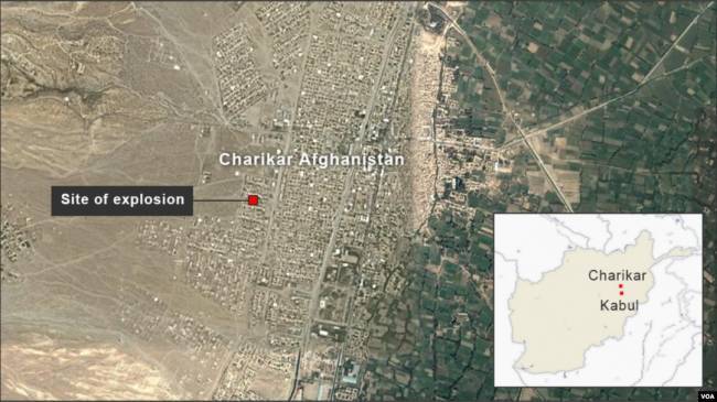 Неподалеку от Кабула прогремела серия мощных взрывов
