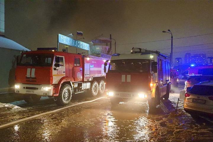 Пожар на нефтебазе в Рузском округе был ликвидирован