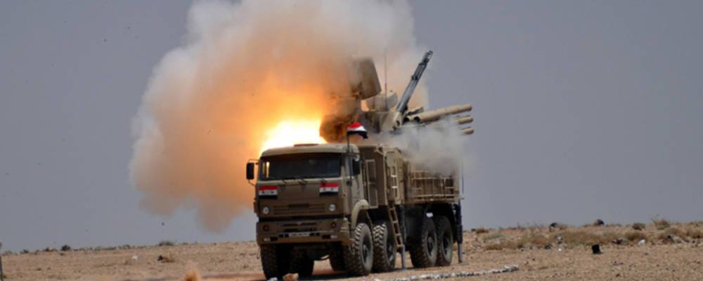 Сирийские ПВО с помощью «Панциря-С» уничтожили восемь израильских ракет