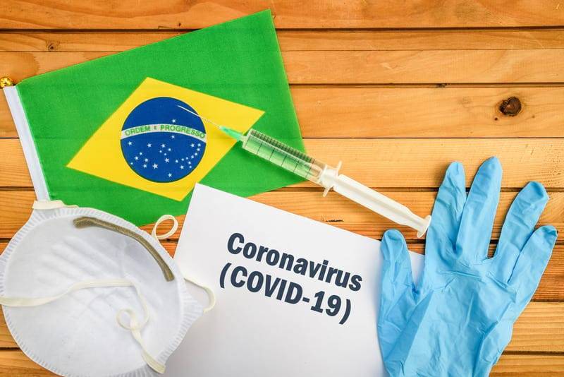 Бразилия заняла второе место в мире по смертности от COVID-19 и мира