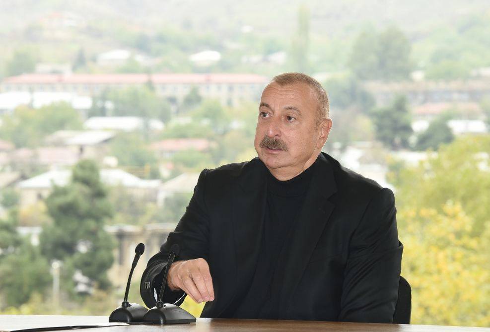 Президент Ильхам Алиев: Генеральный план Гадрута будет представлен в течение ближайшего месяца
