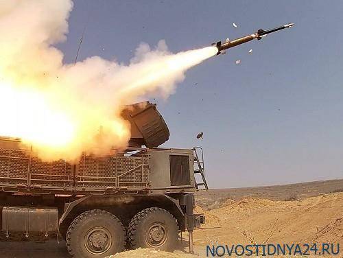 В Сирии «Панцирь-С» уничтожил восемь израильских ракет