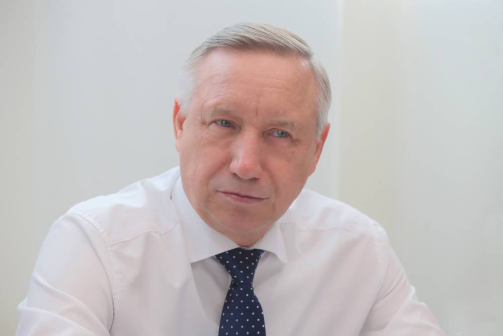 Беглов попал в топ-3 самых медийных губернаторов России