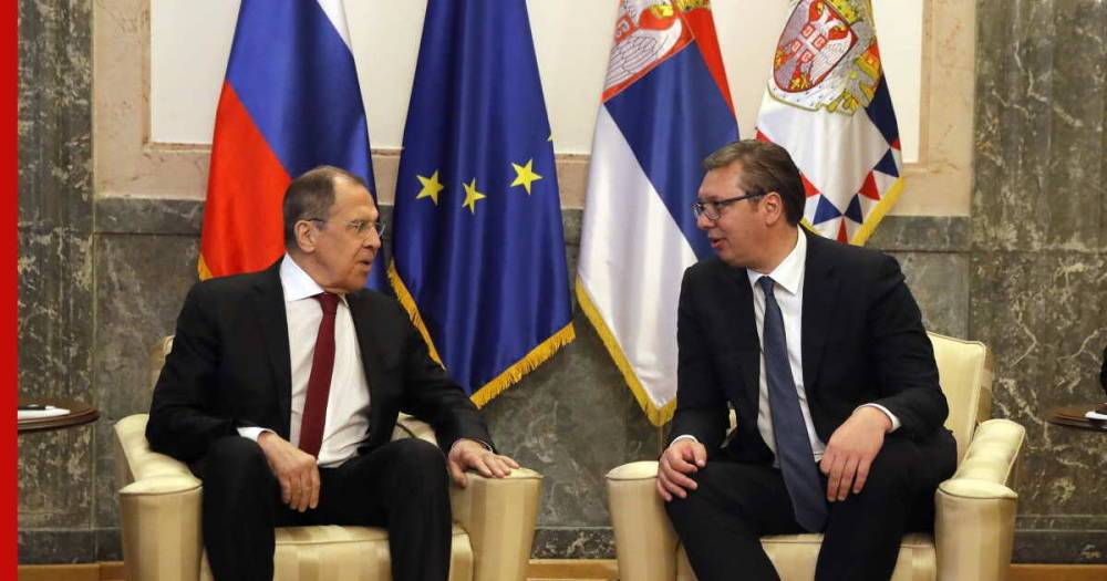 Встреча главы МИД Сергея Лаврова с президентом Сербии Александром Вучичем. Главное