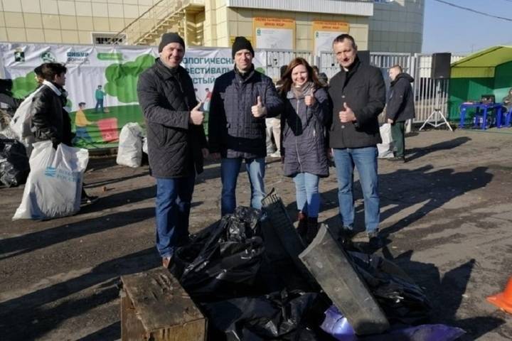 Экоактивисты собрали более 2 тонн мусора на тропах здоровья в Томске