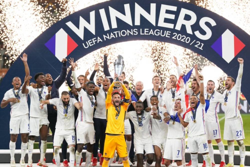 Сборная Франции стала победителем Лиги наций УЕФА