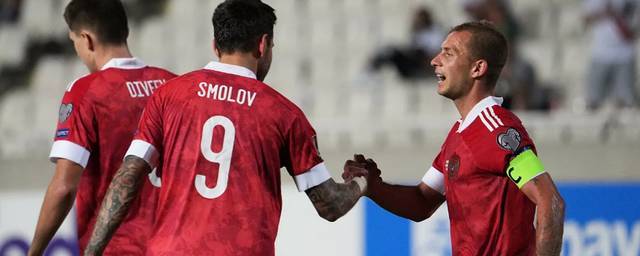 Сборная России обыграла Словению в отборочном матче ЧМ-2022
