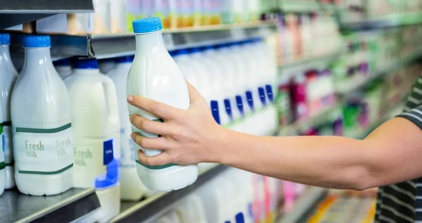 Великобританию поразила «молочная паника»: фермеры избавляются от молока, покупатели сметают его с полок в магазинах