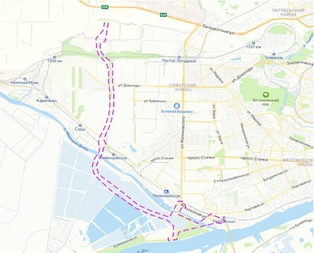 В Ростове-на-Дону начали готовить землю под строительство западной хорды в 2022 году
