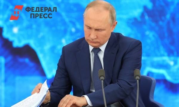Путин поручил ЕР контролировать включение инициатив народной программы в бюджет