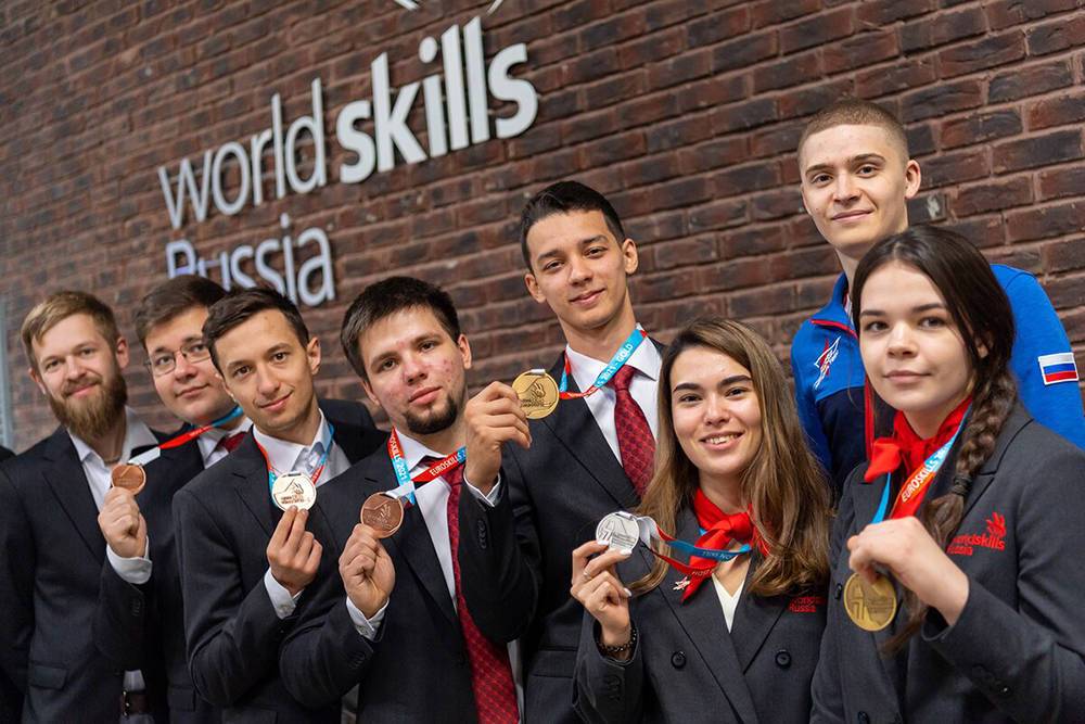 Москвичи завоевали более 50% золотых медалей на WorldSkills
