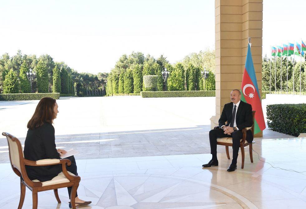 Хроника Победы: Интервью Президента Ильхама Алиева телеканалу France 24 от 14 октября 2020 года (ФОТО/ВИДЕО)