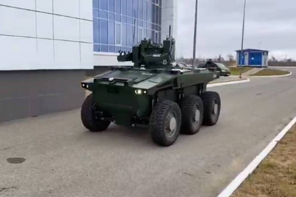 Рогозин опубликовал видео с роботом-охранником космодрома Восточный