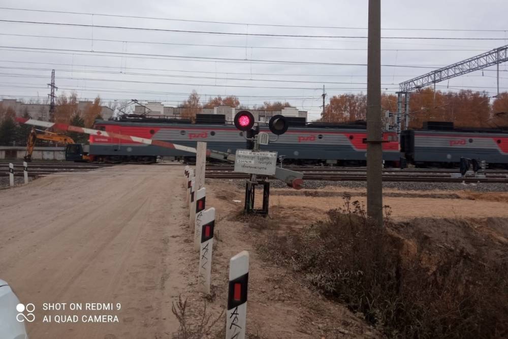 Железнодорожный переезд в Тверской области закроют на два дня
