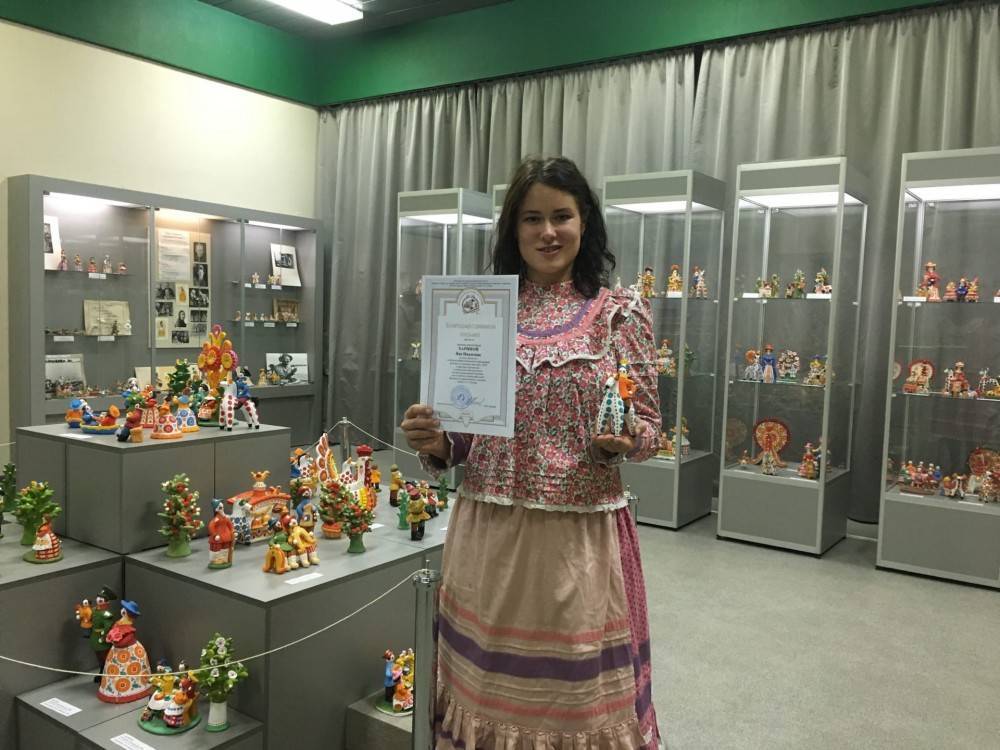 Романовская игрушка завоевала второе место на состязании народных мастеров в Кирове
