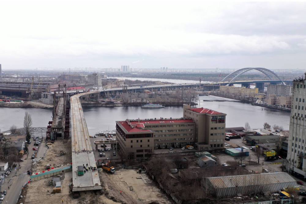 Подольский мост в Киеве подорожал почти вдвое – до 20 миллиардов