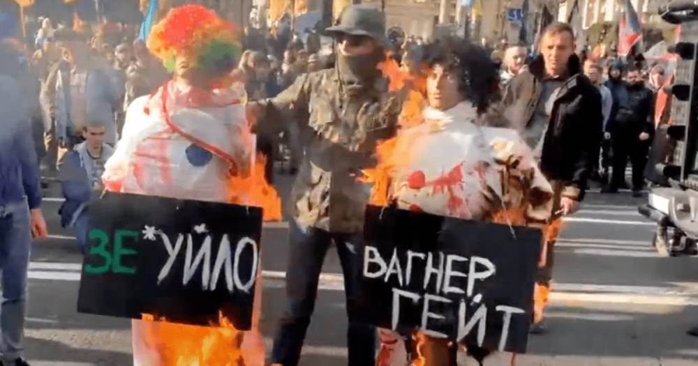 В Киеве прошел Марш защитников и защитниц Украины (фото, видео)