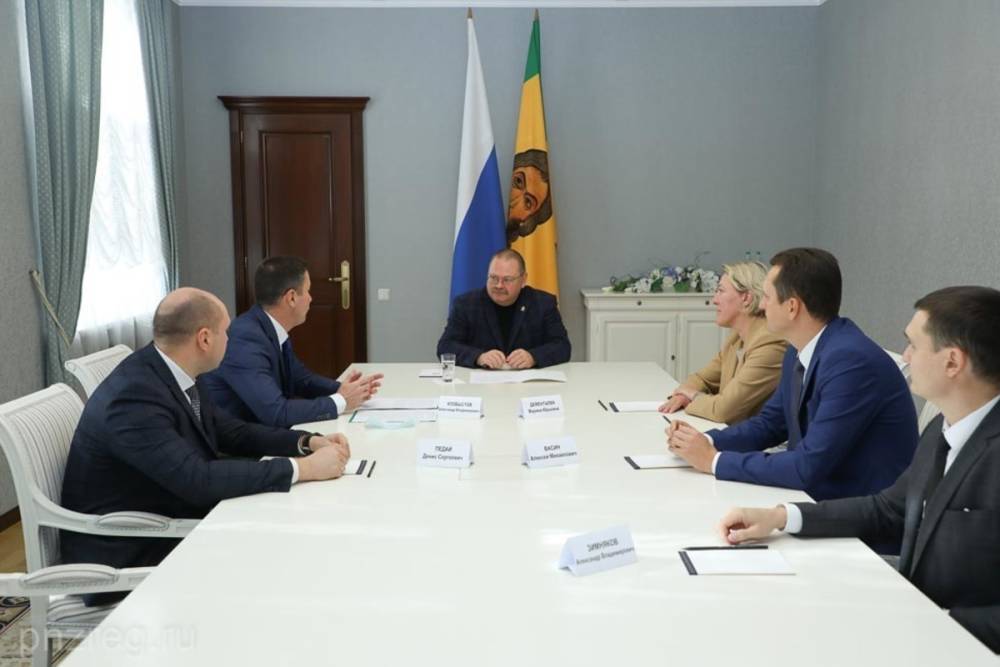 В правительстве Пензенской области состоялась встреча с руководителями банков