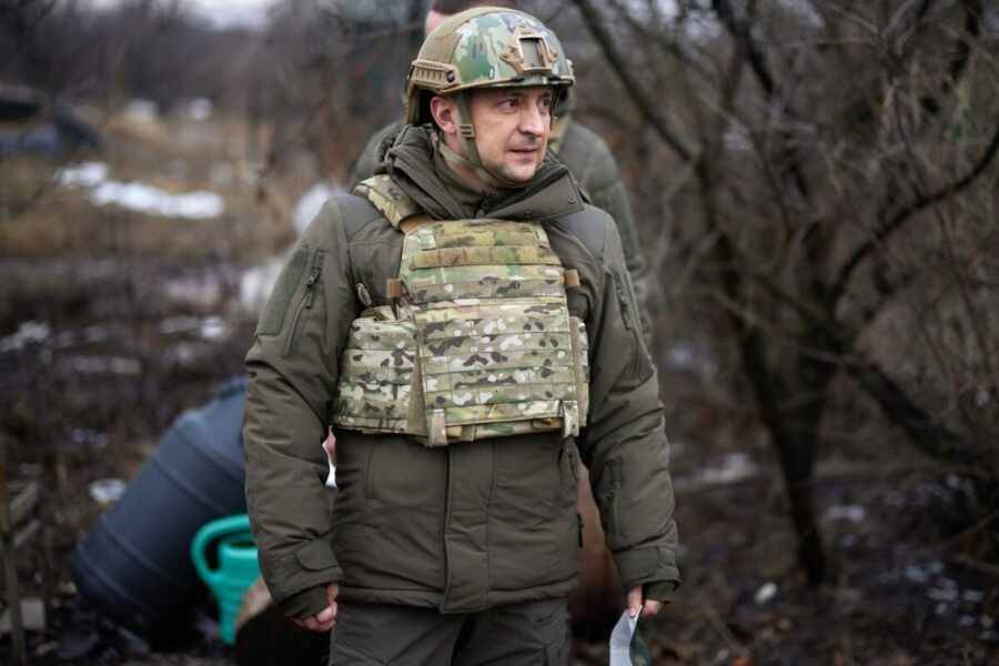 Зеленский прибыл в Донбасс на мероприятия ко «Дню защитника Украины»
