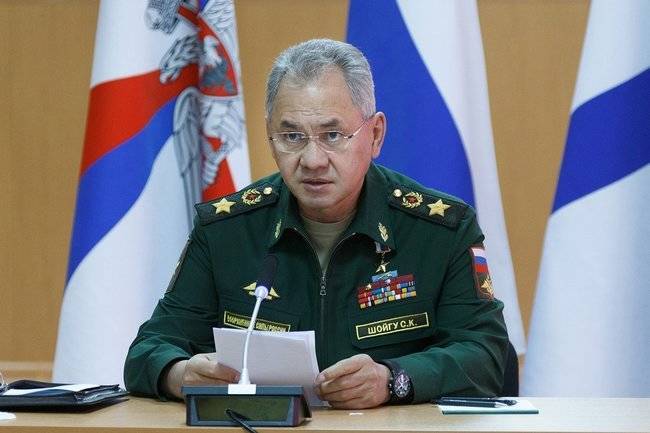 Министр обороны РФ Сергей Шойгу прибудет в Омск