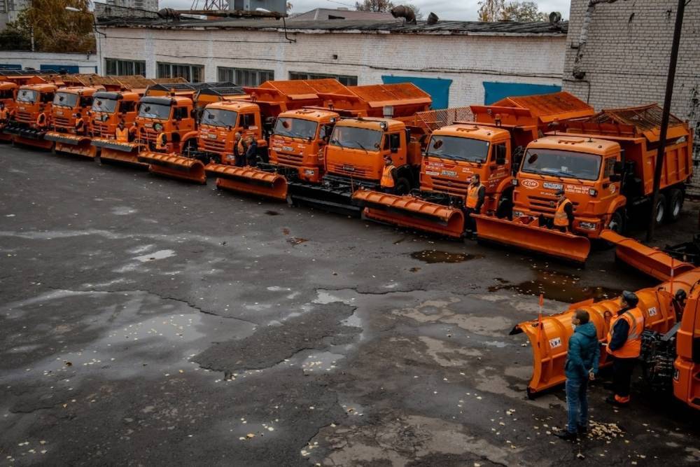 Глава Курской области Роман Старвойт проверил готовность дорожных служб к зиме