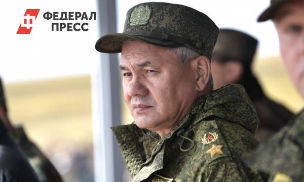 В Омск прилетел министр обороны РФ Сергей Шойгу