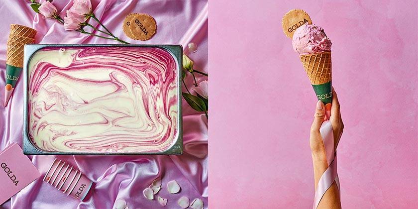 Специальный вкус мороженого в честь месяца осведомленности о раке груди