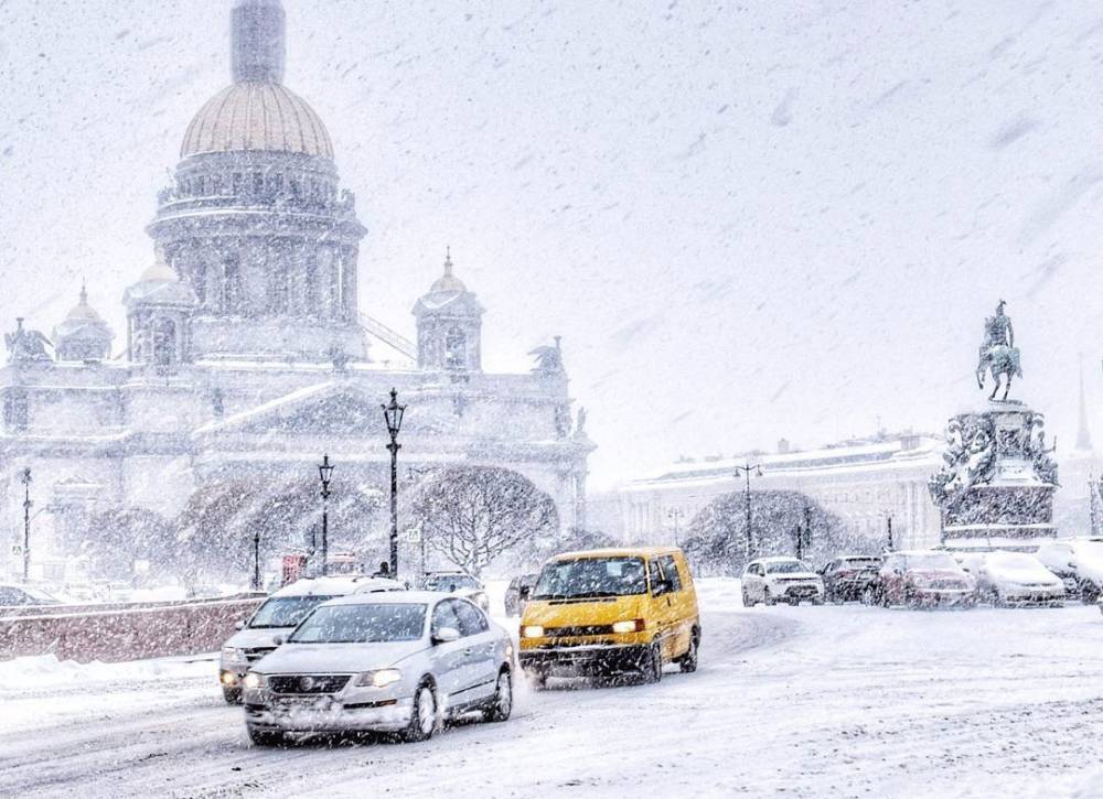 После 20 октября в Санкт-Петербурге ожидают первый снег