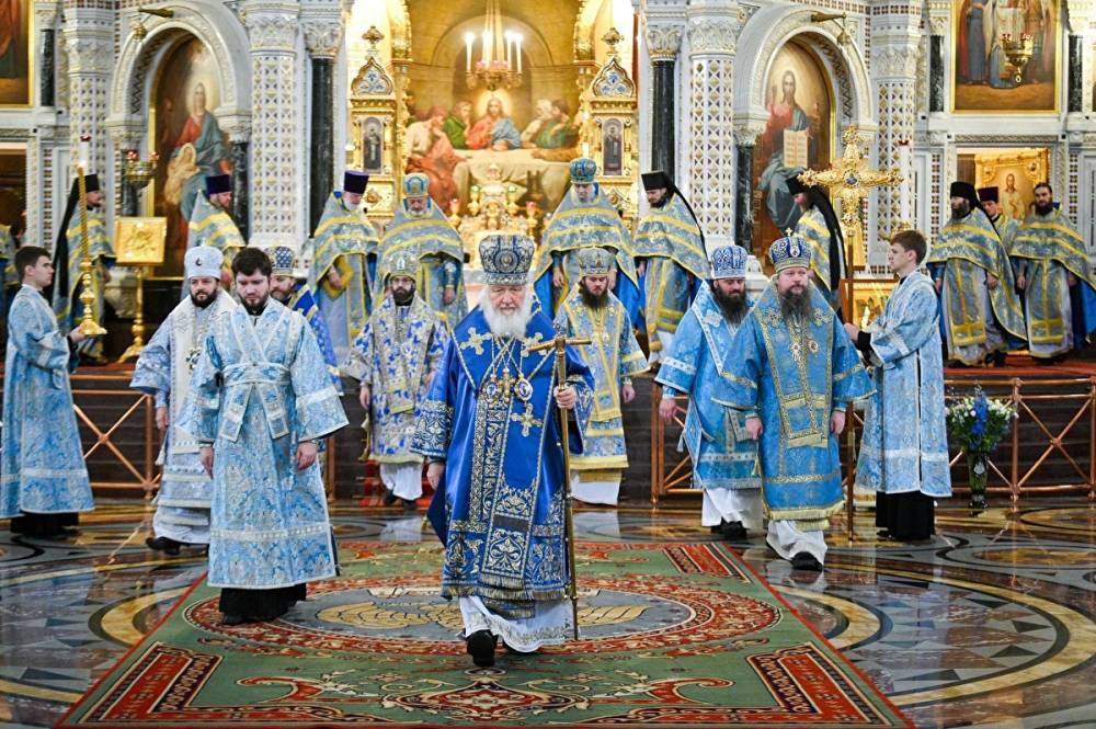 Патриарх Кирилл назвал реальным фактом защиту России Богородицей