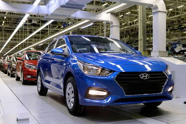 На заводе Hyundai в Петербурге рассказали о перебоях в поставках