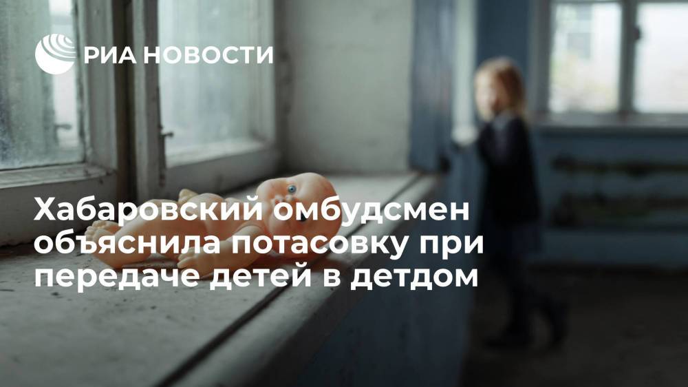 Хабаровский омбудсмен Трегубенко объяснила потасовку при передаче детей в детдом