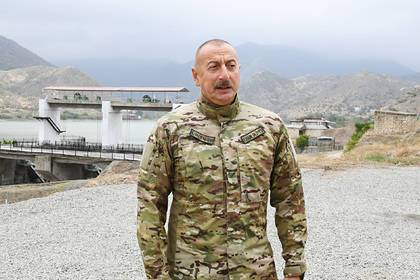 Алиев назвал условие для начала делимитации границы Азербайджана с Арменией