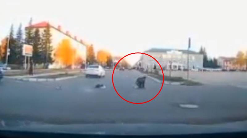 В Башкирии 12-летний пешеход попал под колёса авто