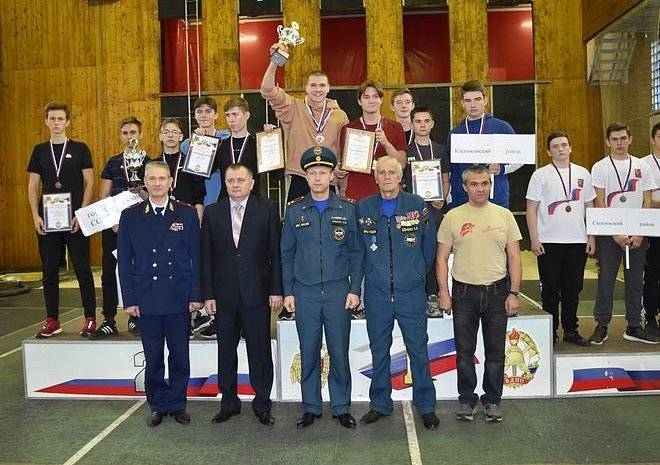 В Рязани прошли соревнования по пожарно-прикладному спорту