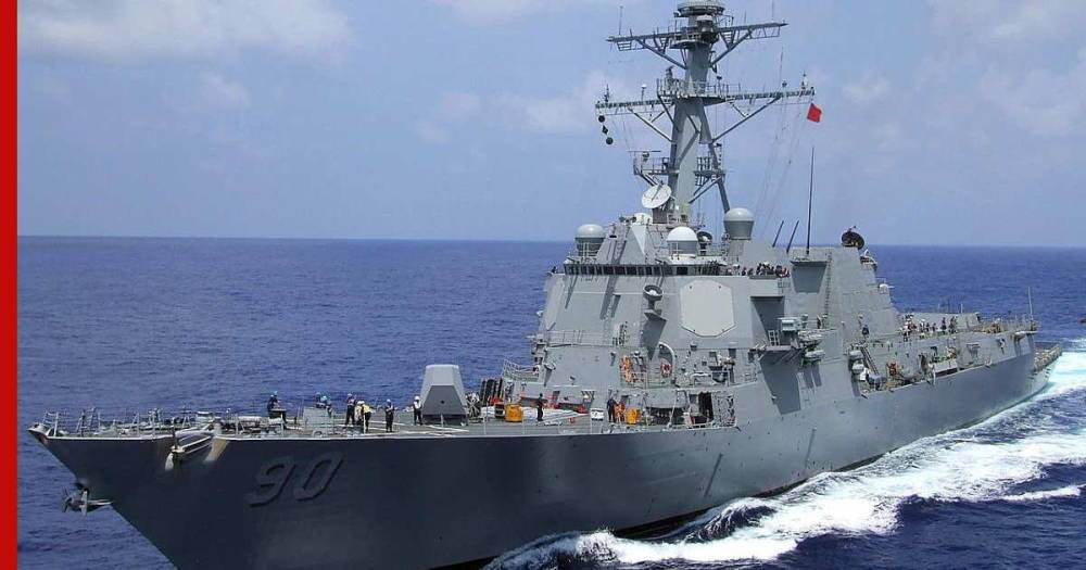 Американский эсминец попытался нарушить российскую границу в Японском море