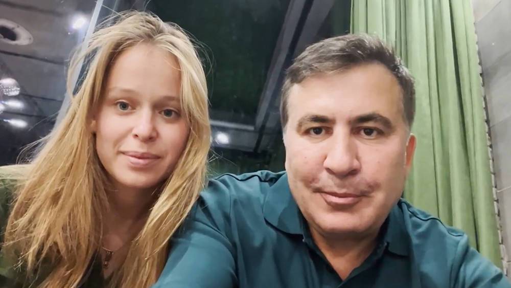Девушка Саакашвили рассказала о самочувствии экс-президента