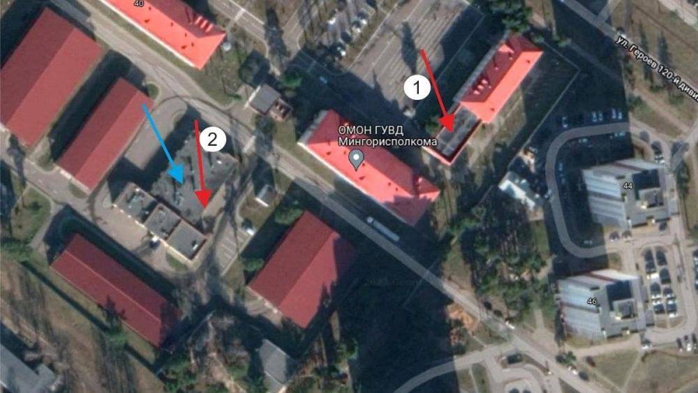Белорусские оппозиционные активисты взяли ответственность за нападение на базу ОМОН в Минске