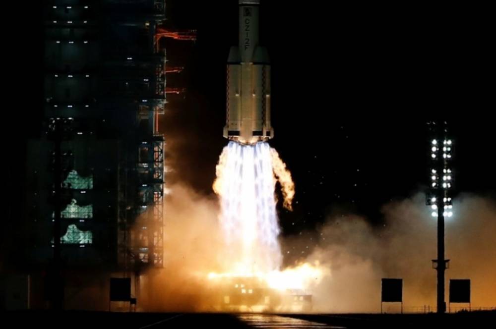 Китай запустил пилотируемый корабль к космической станции «Тяньгун»