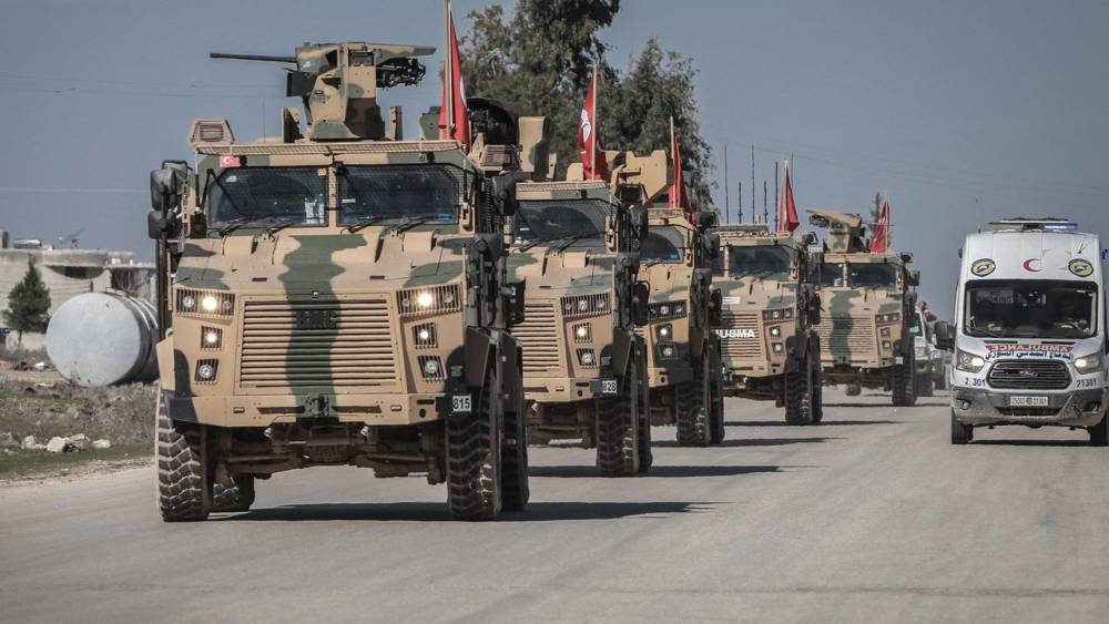 Сирийские боевики подорвали турецкий бронеавтомобиль в «Большом Идлибе»