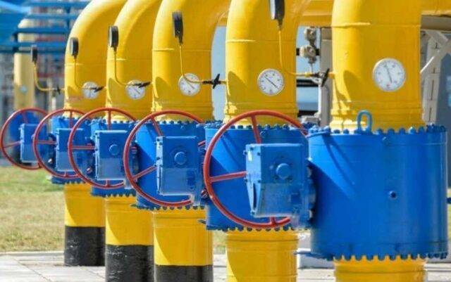 Падение объемов прокачек газа через Украину