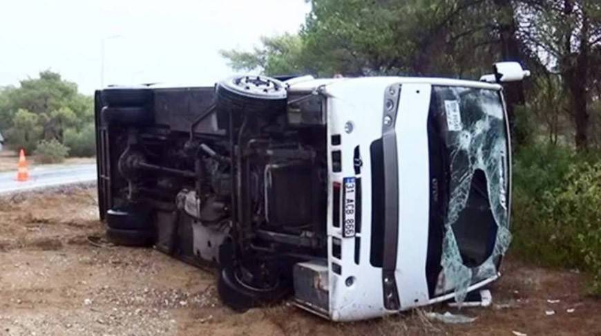 Российские туристы пострадали в ДТП с автобусом в Турции