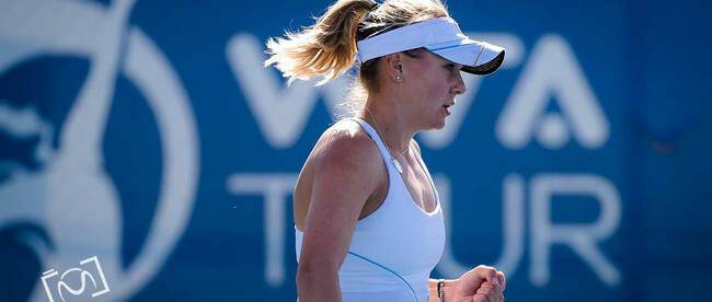 Одесская теннисистка Екатерина Козлова удачно стартовала на турнире Ранчо Санта Фе