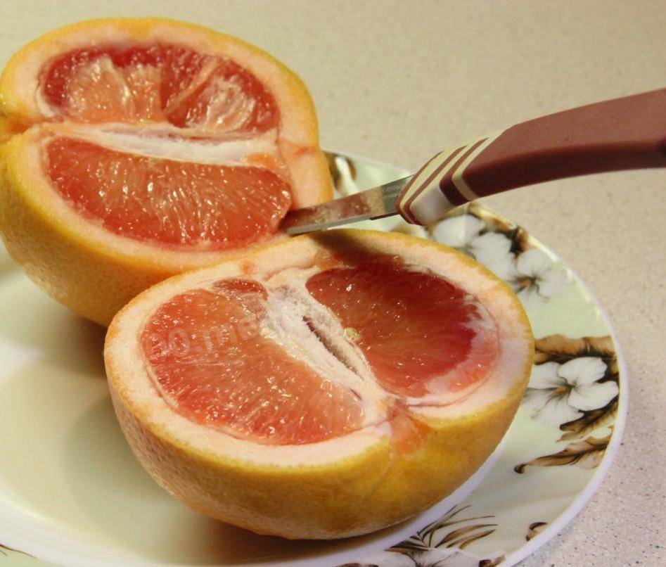 Как легко и быстро почистить грейпфрут
