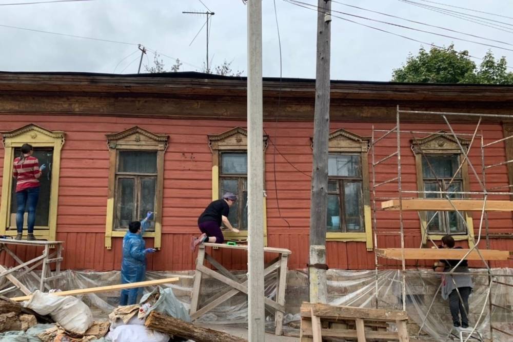 «Том Сойер Фест» заканчивает восстанавливать дом на улице Пирогова в Туле