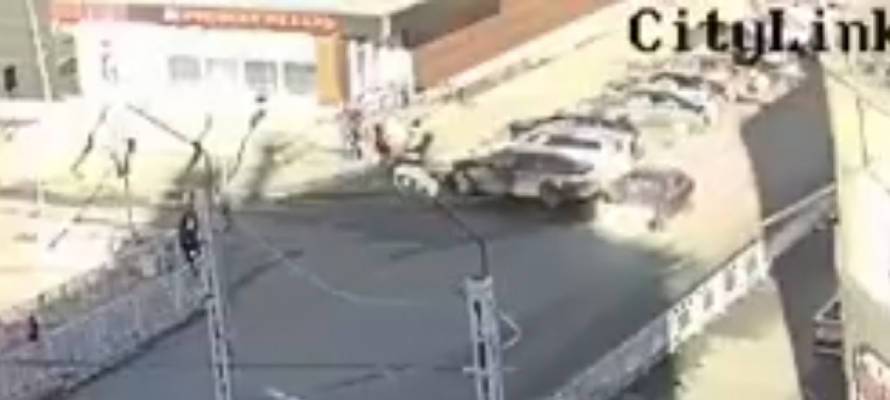 Появилось видео ДТП, в котором пострадал ребенок на самокате в центре Петрозаводска