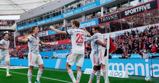 «Бавария» разгромила «Байер», Левандовски и Гнабри забили по два мяча